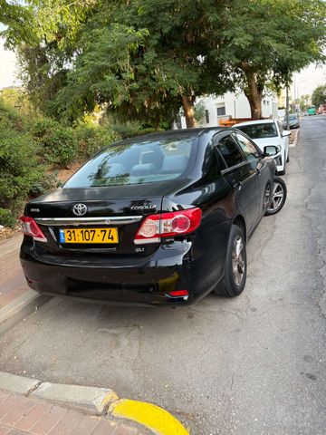 מודעת רכב טויוטה קורולה
