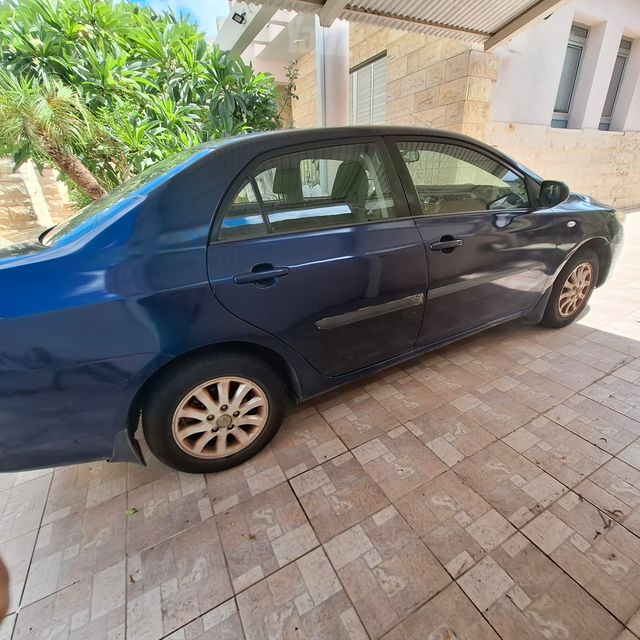 מודעת רכב טויוטה קורולה