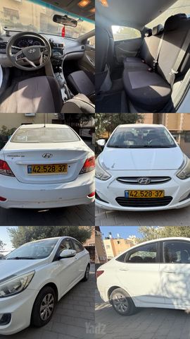 מודעת רכב יונדאי אקסנט i25