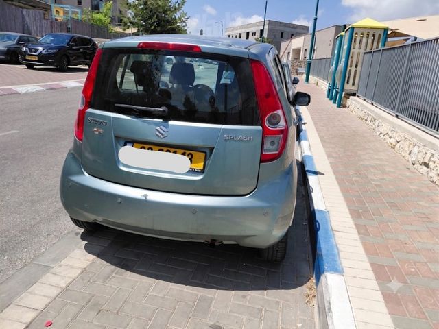 מודעת רכב סוזוקי ספלאש