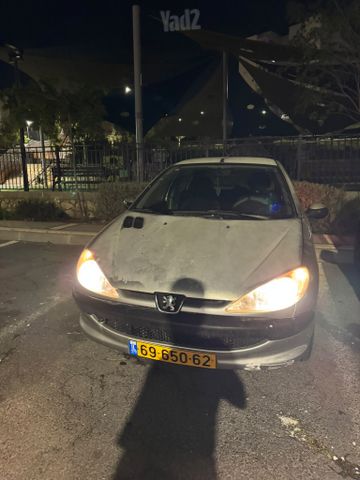 מודעת רכב פיג'ו 206
