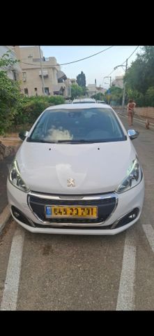 מודעת רכב פיג'ו 208