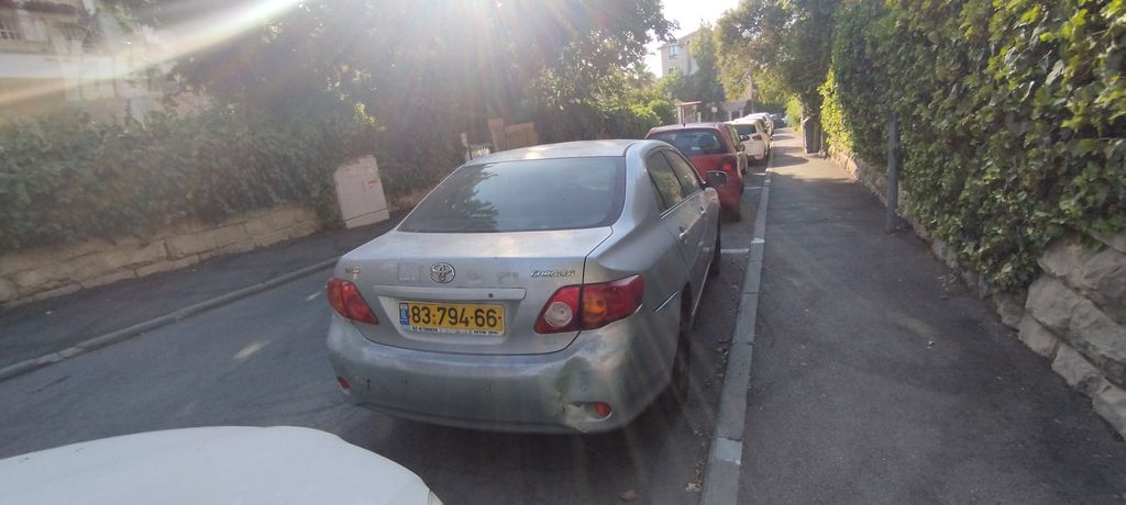 מודעת רכב טויוטה קורולה