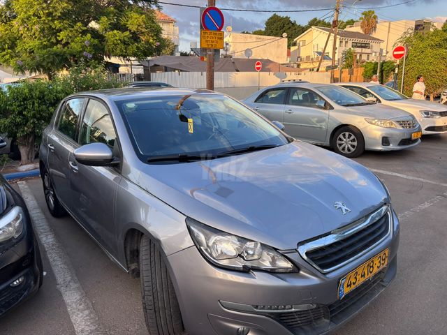 מודעת רכב פיג'ו 308