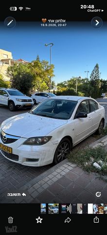 מודעת רכב מאזדה 3