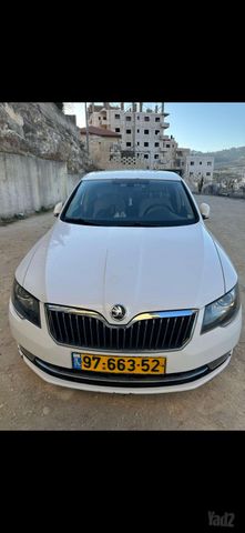 מודעת רכב סקודה סופרב