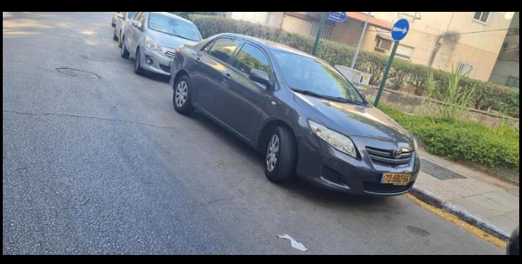 מודעת רכב טויוטה קורולה