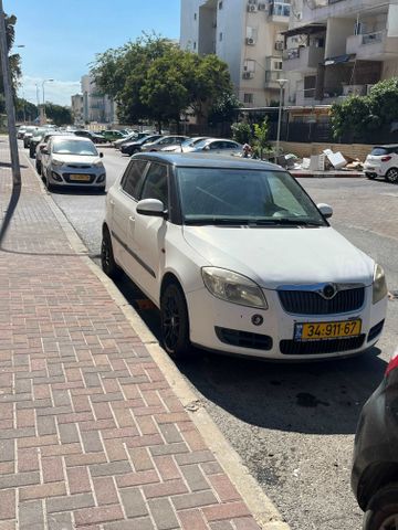מודעת רכב סקודה פאביה