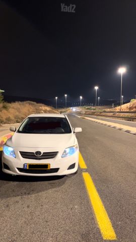 מודעת רכב טויוטה קורולה