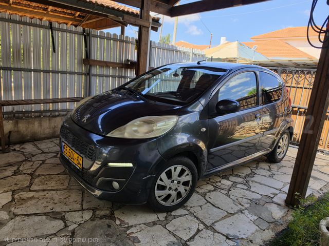 מודעת רכב פיג'ו 107
