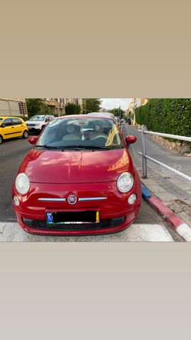 מודעת רכב פיאט 500