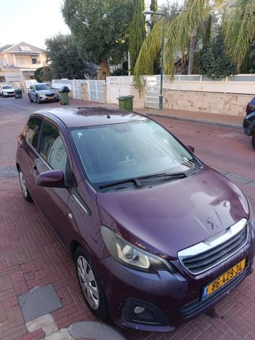 מודעת רכב פיג'ו 108