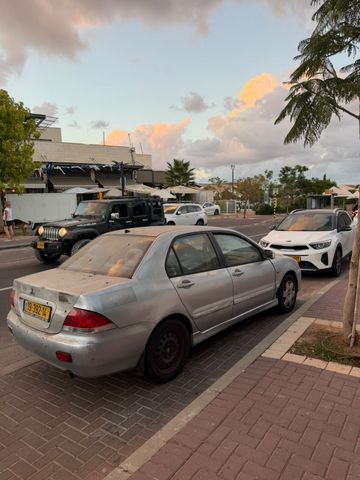 מודעת רכב מיצובישי לנסר