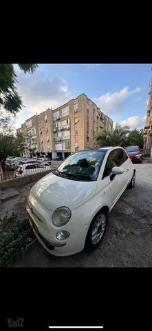 מודעת רכב פיאט 500