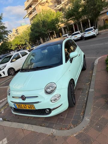 מודעת רכב פיאט 500