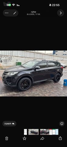 מודעת רכב טויוטה RAV4