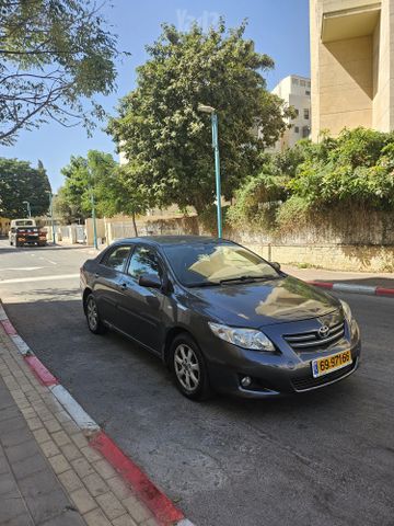מודעת רכב טויוטה קורולה