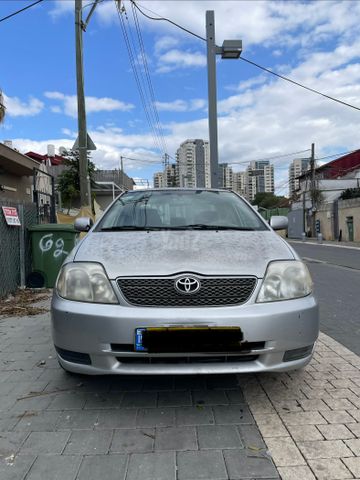 מודעת רכב טויוטה קורולה