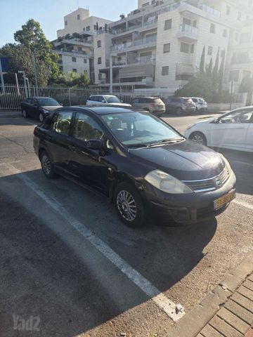 מודעת רכב ניסאן טידה