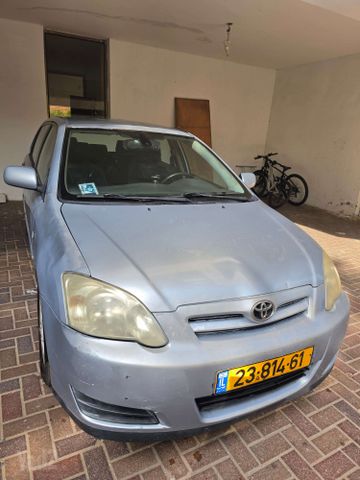 מודעת רכב טויוטה קורולה