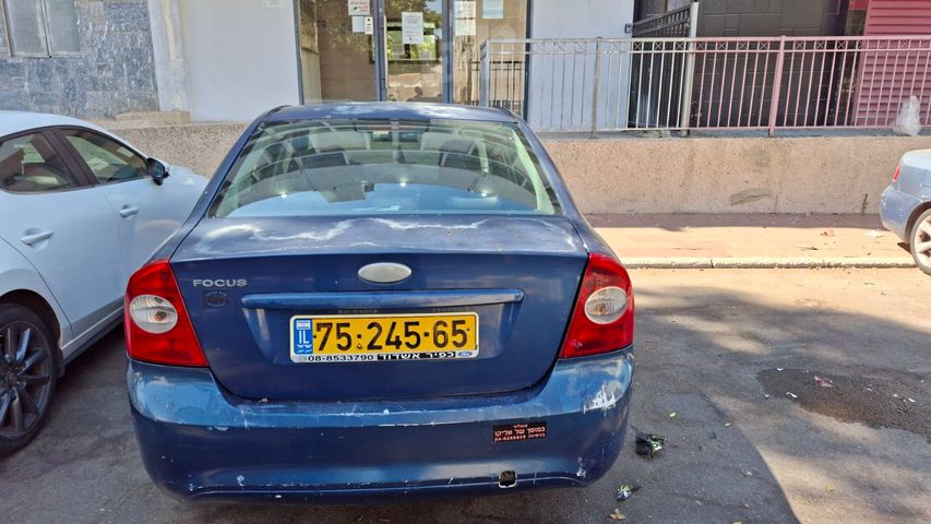מודעת רכב פורד פוקוס