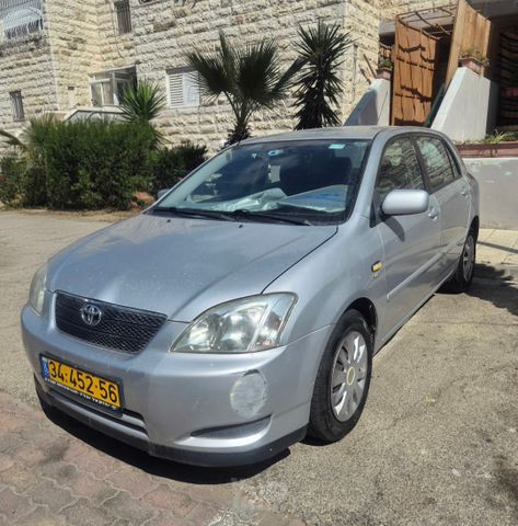 מודעת רכב טויוטה קורולה