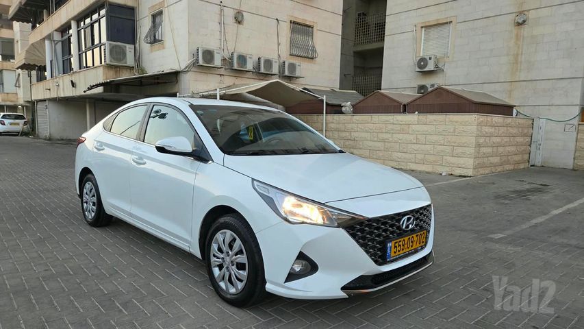 מודעת רכב יונדאי אקסנט i25