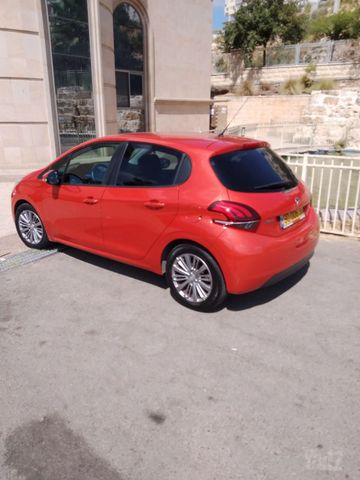 מודעת רכב פיג'ו 208