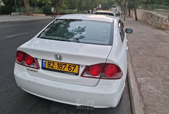 מודעת רכב הונדה סיוויק