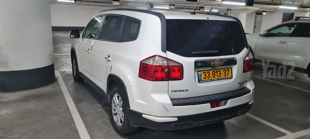 מודעת רכב שברולט אורלנדו