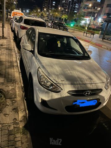 מודעת רכב יונדאי אקסנט i25