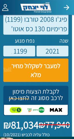 פיג'ו 2008