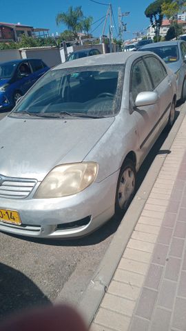 מודעת רכב טויוטה קורולה