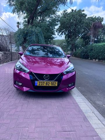 מודעת רכב ניסאן מיקרה