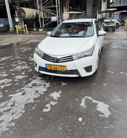 מודעת רכב טויוטה קורולה