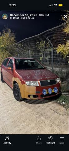 מודעת רכב סקודה פאביה