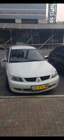 מודעת רכב מיצובישי לנסר