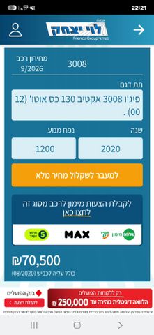 פיג'ו 3008