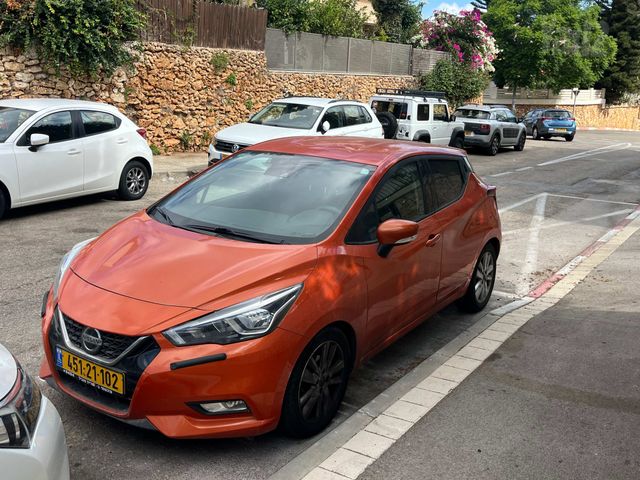 מודעת רכב ניסאן מיקרה