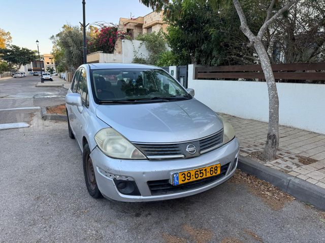 מודעת רכב ניסאן טידה