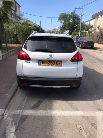 מודעת רכב פיג'ו 2008