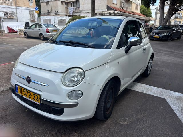 מודעת רכב פיאט 500
