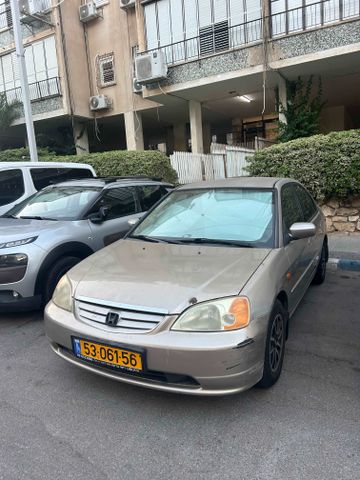מודעת רכב הונדה סיוויק