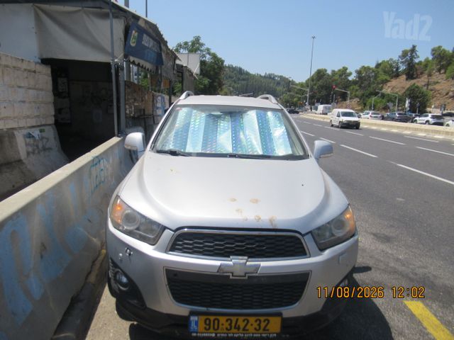 מודעת רכב שברולט קפטיבה