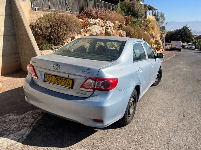 מודעת רכב טויוטה קורולה