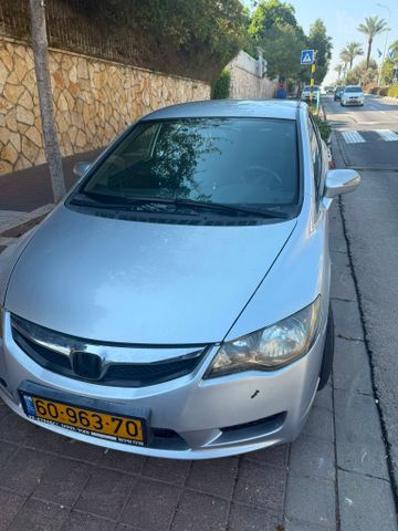 מודעת רכב הונדה סיוויק