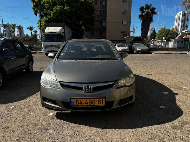 מודעת רכב הונדה סיוויק