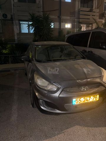 מודעת רכב יונדאי אקסנט i25
