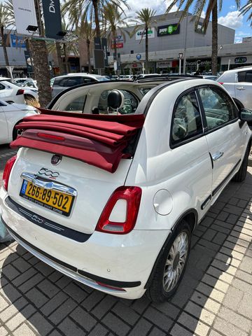 מודעת רכב פיאט 500