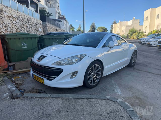 מודעת רכב פיג'ו RCZ